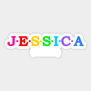 Jessica  - Wealthy. Sticker
